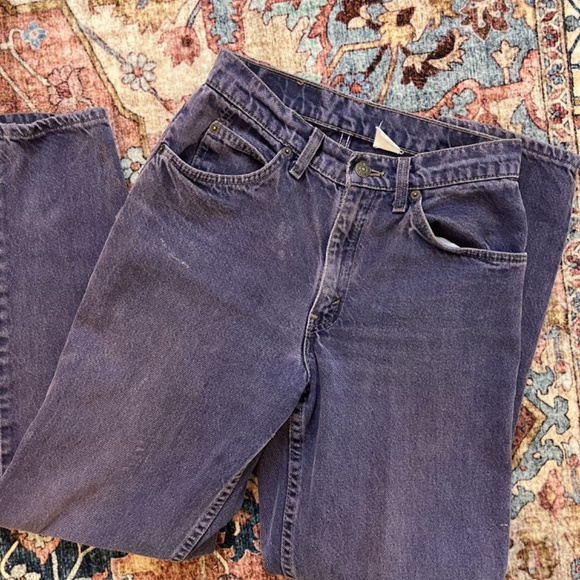 Purple Levi Jeans - Picture 3 of 3
